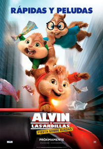 Cine: Alvin y las ardillas. Fiesta sobre ruedas @ Jesuitak Donostia | Donostia | Euskadi | España